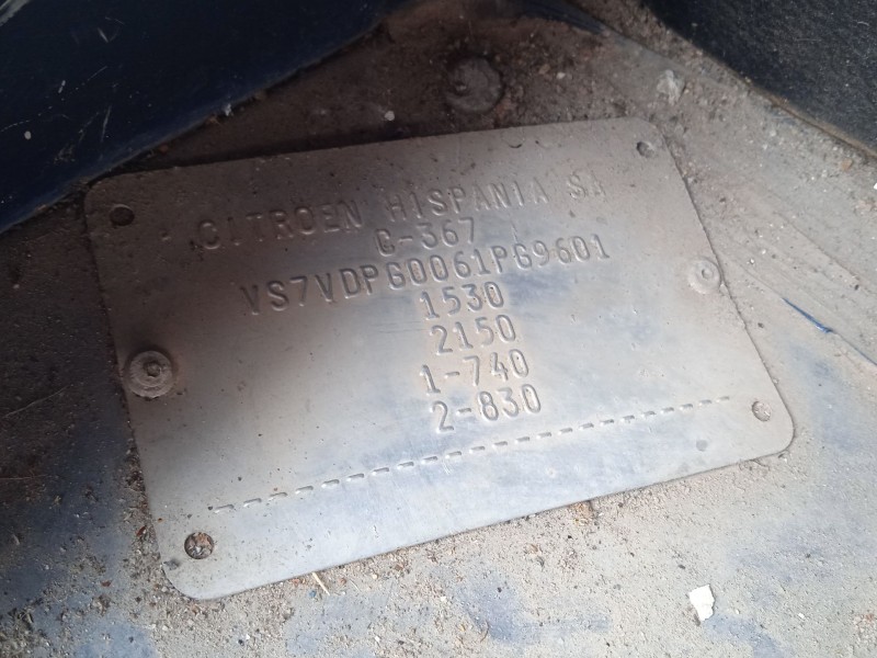 citroën c15 furgoneta/monovolumen (vd_) del año 1995