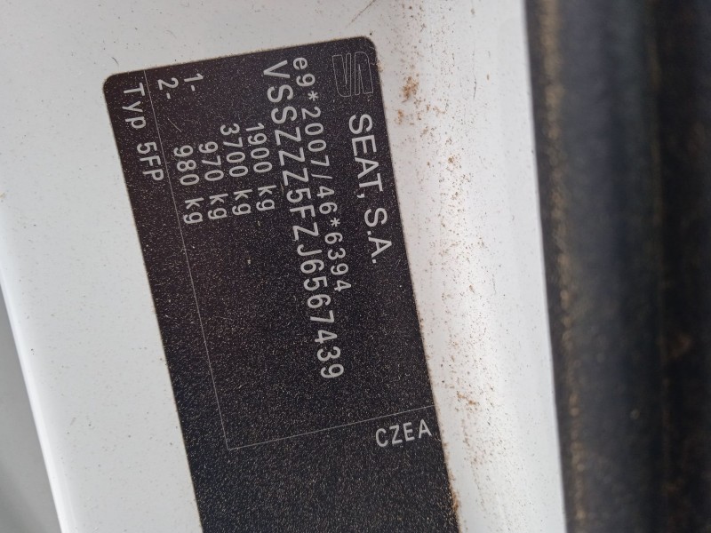 seat ateca (kh7, khp) del año 2018