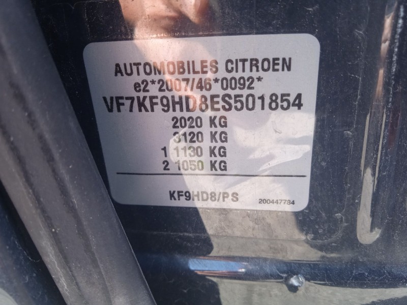 citroën ds5 del año 2014