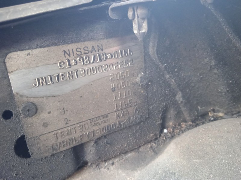 nissan x-trail i (t30) del año 2005