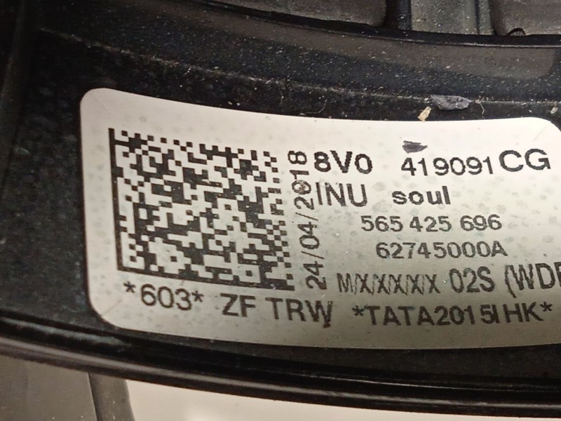 Recambio de volante para audi q2 (gab) 1.6 tdi referencia OEM IAM 8V0419091CG 8V0419091CGINU 8W0419689