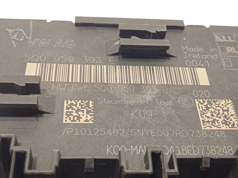 Recambio de modulo confort para audi q2 (gab) 1.6 tdi referencia OEM IAM 5Q0959393E  