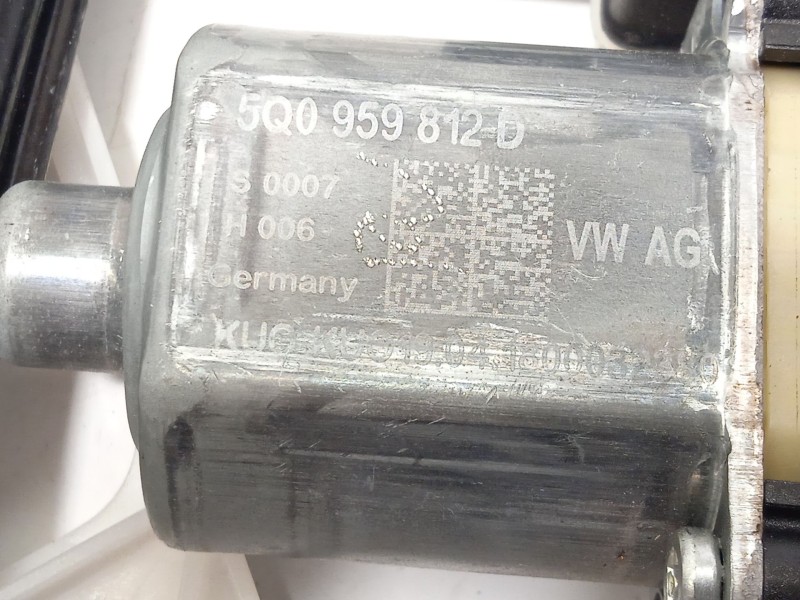 Recambio de elevalunas trasero derecho para audi q2 (gab) 1.6 tdi referencia OEM IAM 81A839462 5Q0959812D 