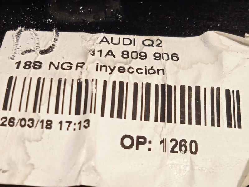 Recambio de tapa exterior combustible para audi q2 (gab) 1.6 tdi referencia OEM IAM 81A809906  