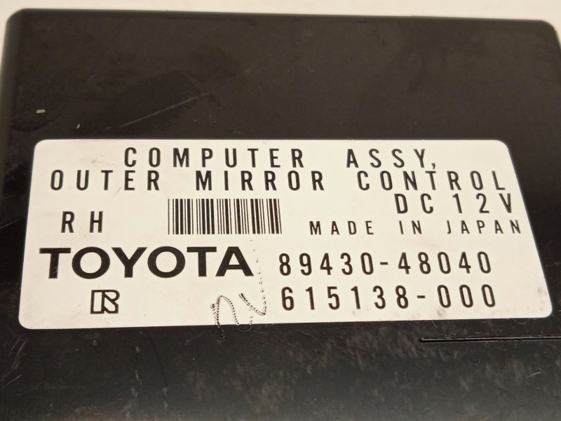 Recambio de modulo electronico para lexus rx (_u3_) 400h (mhu38_) referencia OEM IAM 8943048040  615138000