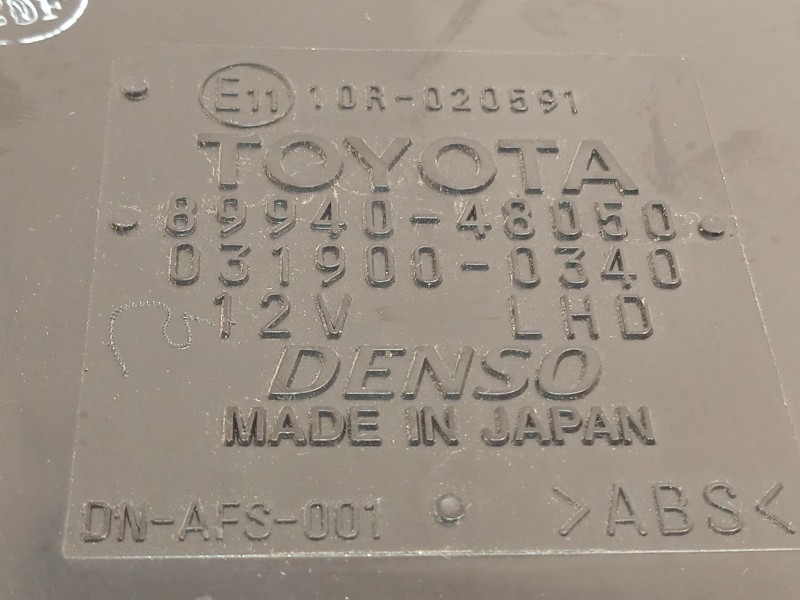 Recambio de modulo electronico para lexus rx (_u3_) 400h (mhu38_) referencia OEM IAM 8994048050  0319000340