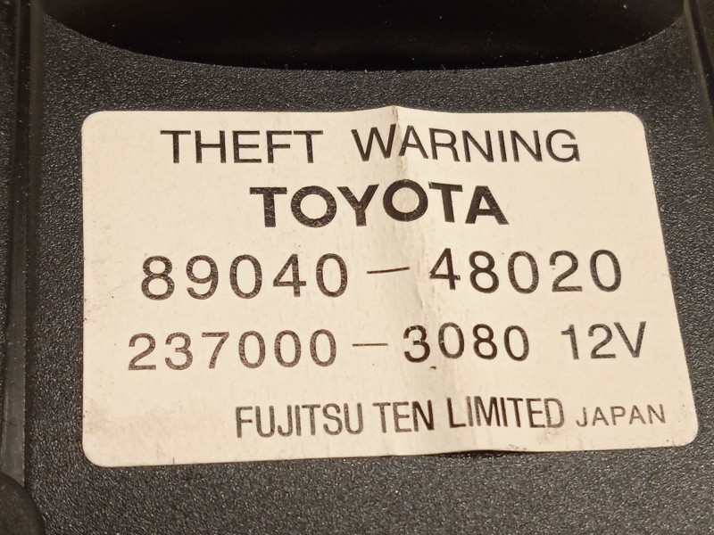 Recambio de modulo electronico para lexus rx (_u3_) 400h (mhu38_) referencia OEM IAM 8904048020  2370003080