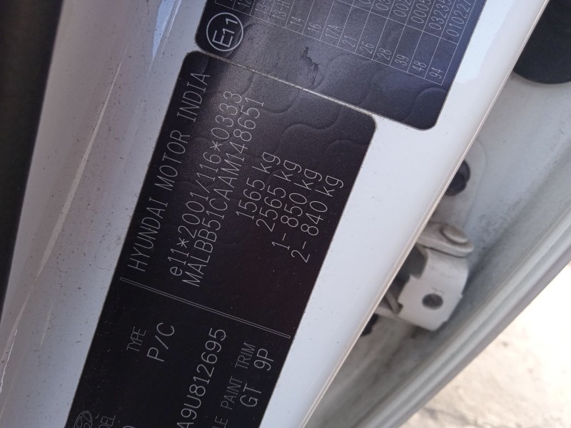 hyundai i20 i (pb, pbt) del año 2010