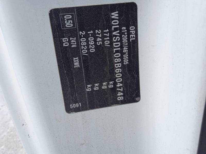 opel corsa d (s07) del año 2010