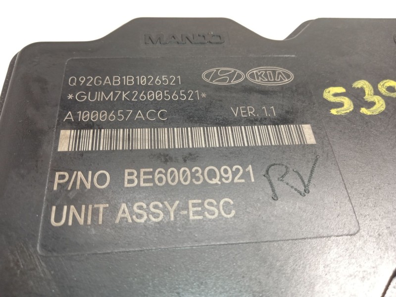 Recambio de abs para kia carens iv 1.7 crdi referencia OEM IAM 58910A4410 BE6003Q921 60BH6013Q921
