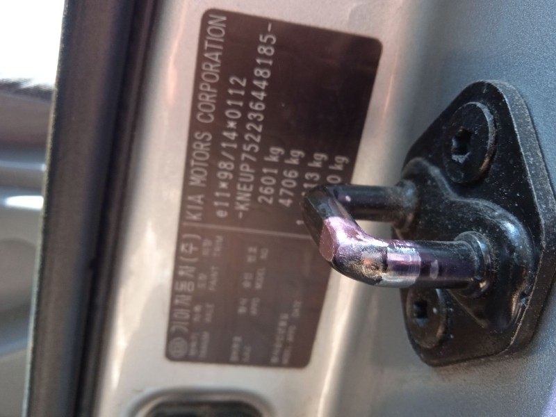 kia carnival ii (gq) del año 2003