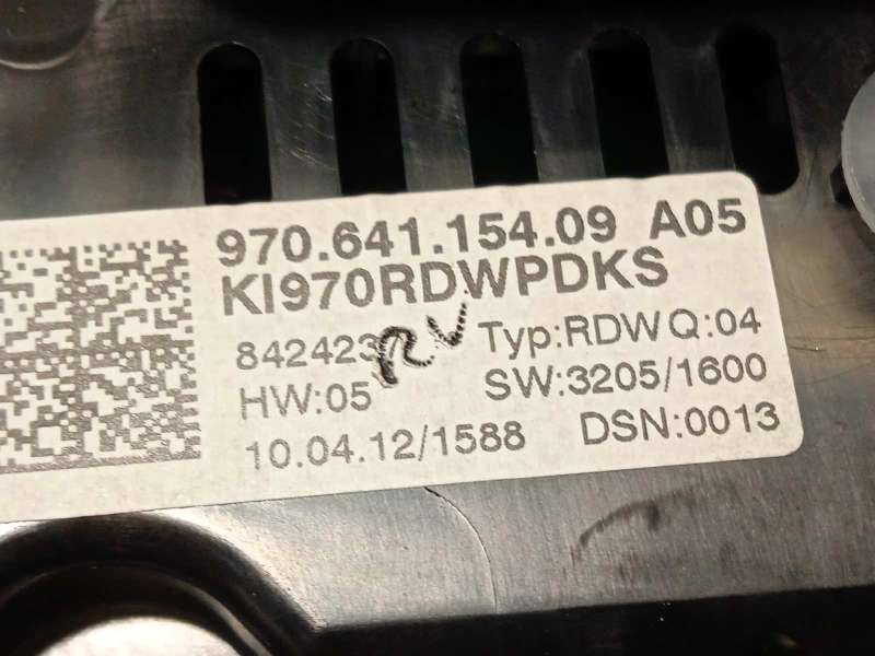 Recambio de cuadro instrumentos para porsche panamera 4 s referencia OEM IAM 97064115409 97064115409A05 7