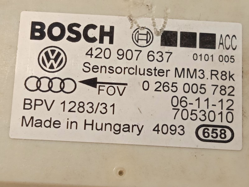 Recambio de centralita esp para seat exeo st (3r5) 2.0 tdi referencia OEM IAM 420907637  0265005782
