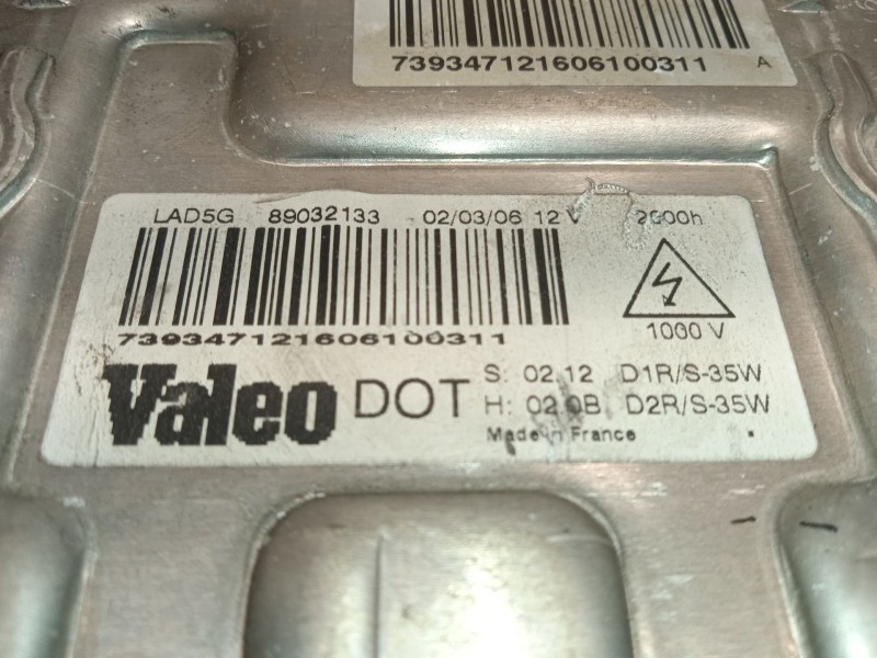 Recambio de centralita faros xenon para chrysler 300c (lx, le) 3.0 crd referencia OEM IAM 89032133  