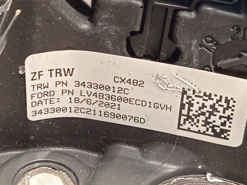 Recambio de volante para ford kuga iii (dfk) 2.5 fhev referencia OEM IAM LV4B3600ECD1GVH 2536876 
