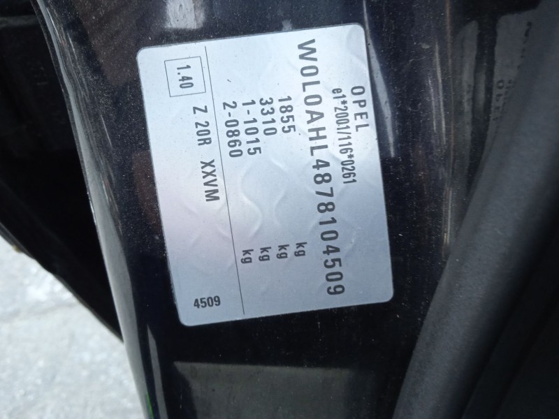 opel astra h (a04) del año 2007