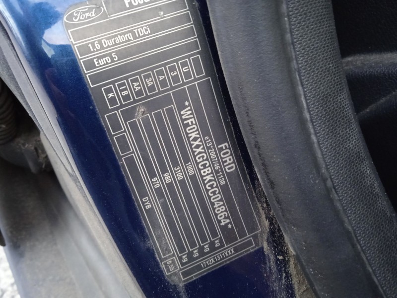 ford focus iii del año 2012