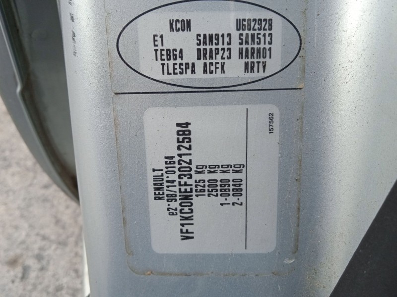 renault kangoo (kc0/1_) del año 2004