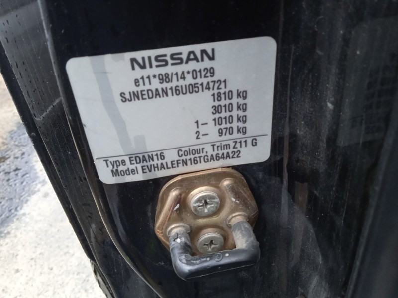 nissan almera ii hatchback (n16) del año 2004