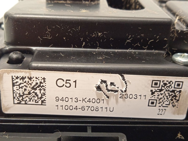 Recambio de cuadro instrumentos para hyundai kona (os, ose, osi) ev referencia OEM IAM 94013K4001  