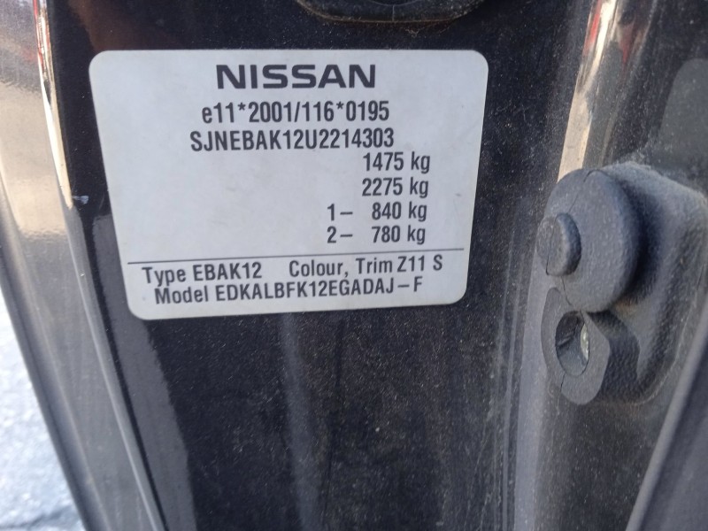 nissan micra iii (k12) del año 2007