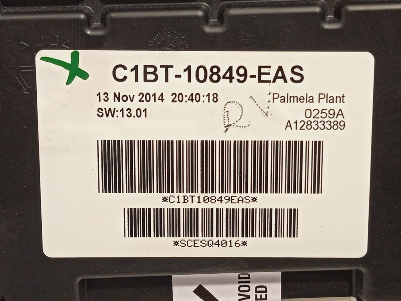 Recambio de cuadro instrumentos para ford fiesta vi (cb1, ccn) 1.25 referencia OEM IAM C1BT10849EAS 2086524 