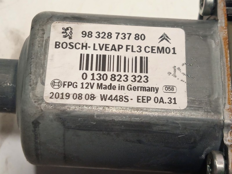 Recambio de elevalunas delantero izquierdo para citroën c4 cactus 1.5 bluehdi 100 referencia OEM IAM 9832873780  0130823323