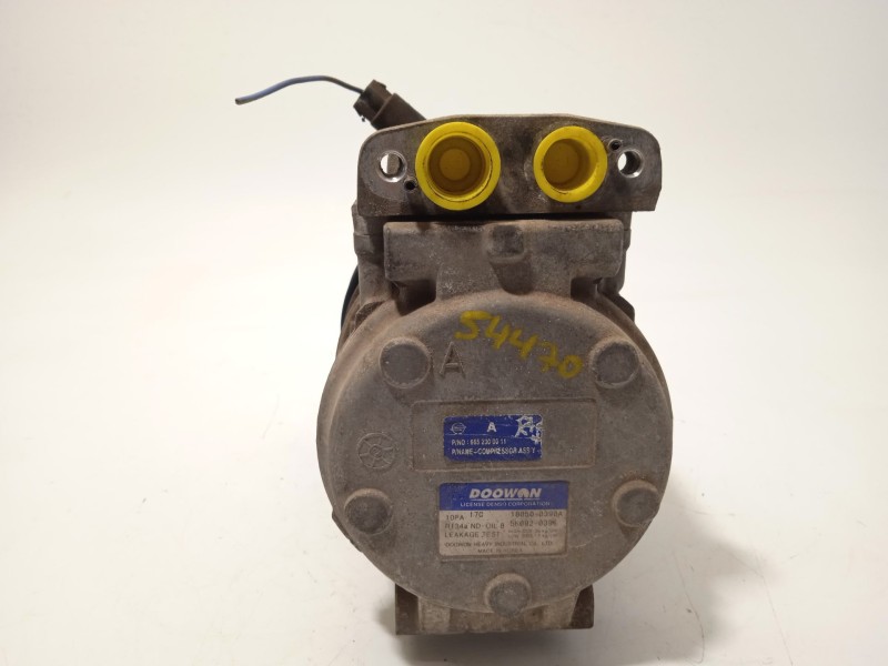 Recambio de compresor aire acondicionado para ssangyong rodius i 2.7 xdi referencia OEM IAM 6652300011  180500390A