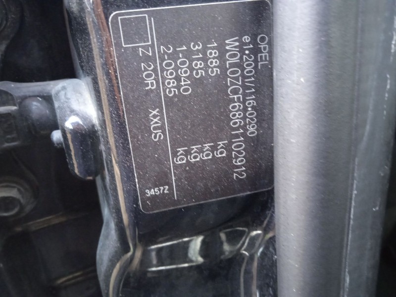 opel vectra c gts (z02) del año 2006