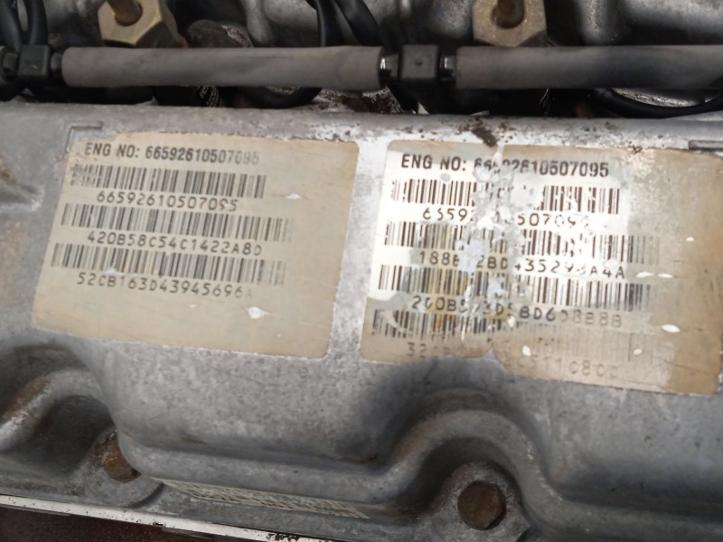 Recambio de motor completo para ssangyong rodius i 2.7 xdi referencia OEM IAM 665926  