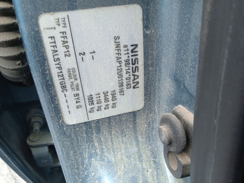 nissan primera (p12) del año 2003