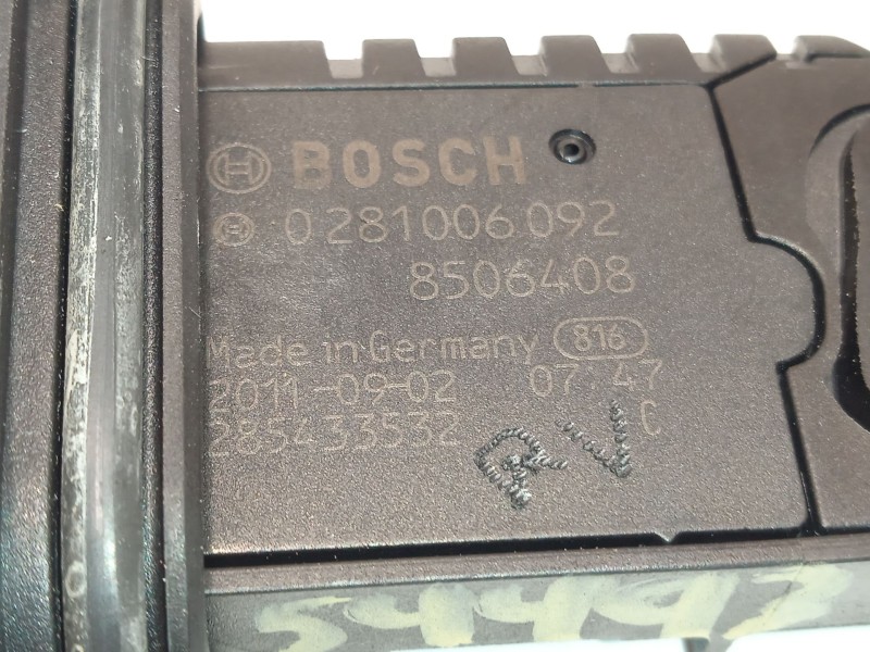 Recambio de caudalimetro para bmw 1 (f20) 116 d referencia OEM IAM 8506408 13628506408 0281006092