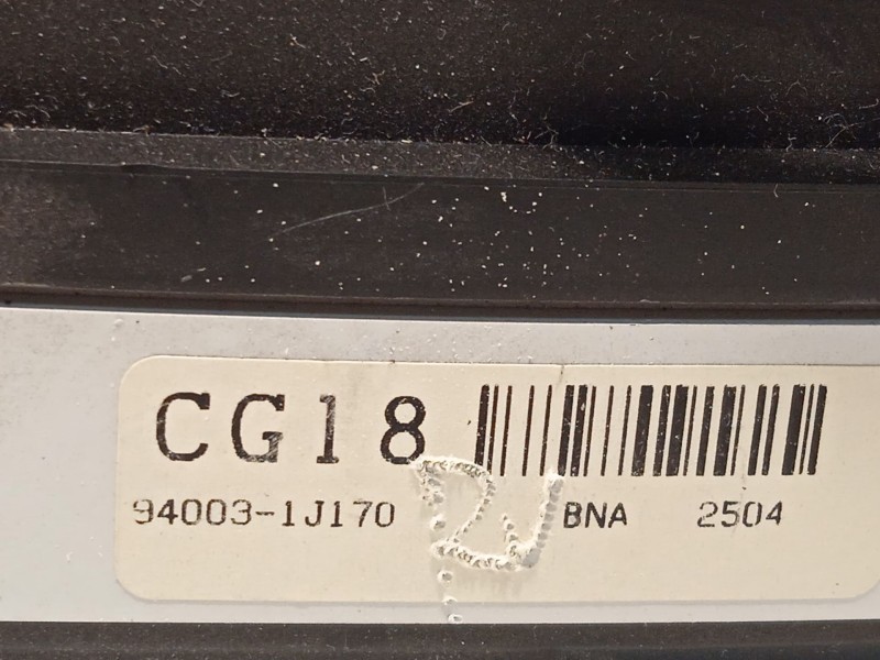 Recambio de cuadro instrumentos para hyundai i20 i (pb, pbt) 1.4 referencia OEM IAM 940031J170  