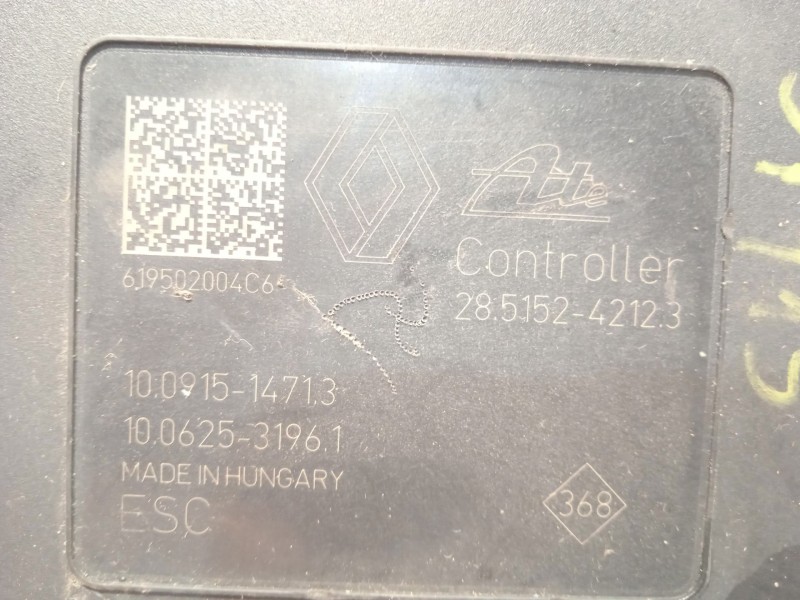 Recambio de abs para dacia dokker ambiance referencia OEM IAM 476600078R 28515242123 10022006554