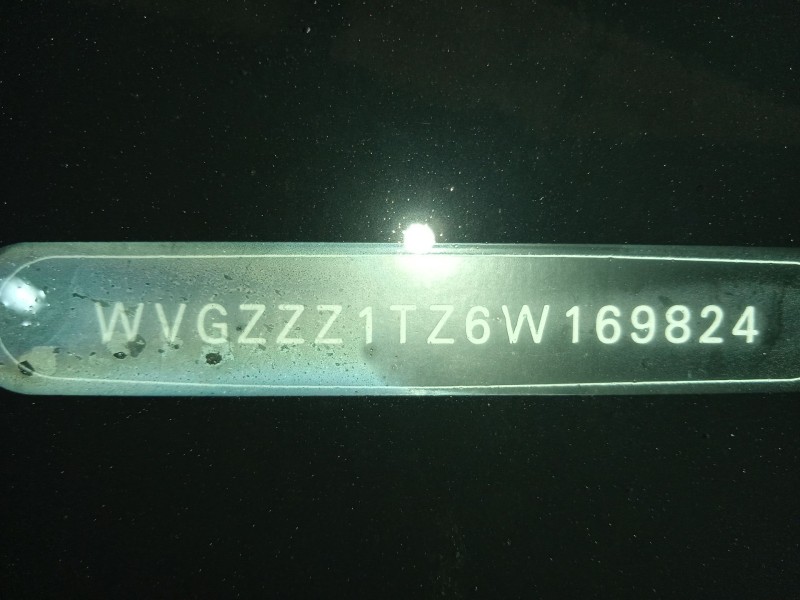 volkswagen touran (1t1, 1t2) del año 2006