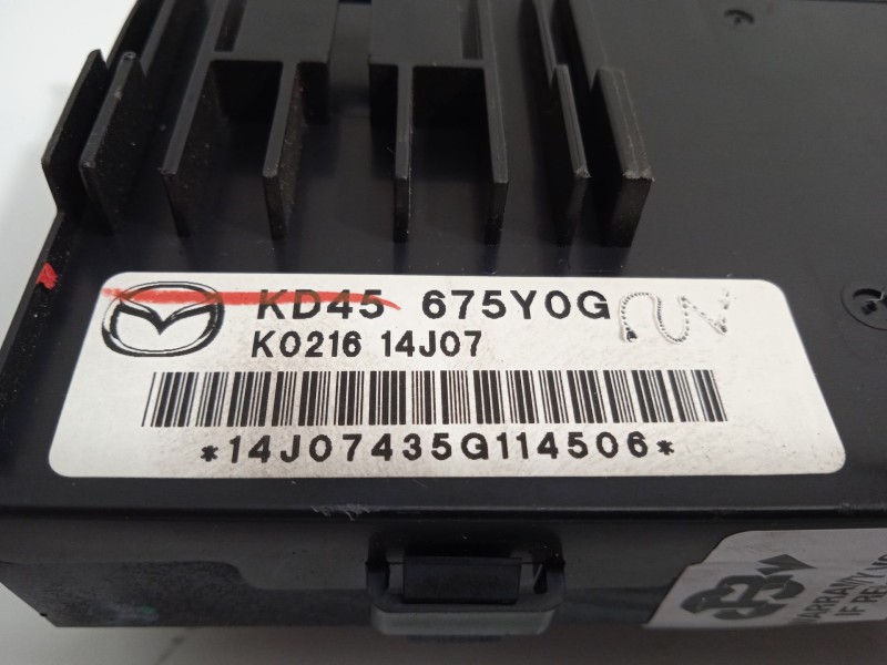 Recambio de modulo electronico para mazda 3 (bm, bn) 2.2 d referencia OEM IAM KD45675Y0G  