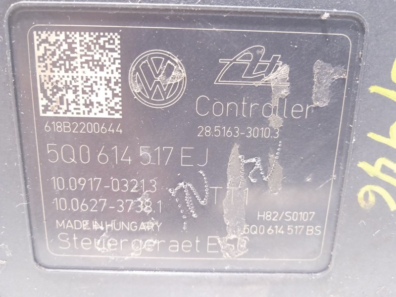 Recambio de abs para volkswagen touran (5t1) 2.0 tdi referencia OEM IAM 5Q0614517EJ 28516330103 10022016524
