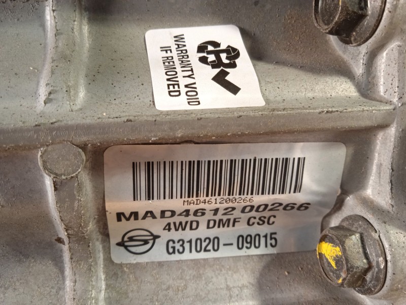 Recambio de caja cambios para ssangyong actyon i 2.0 xdi referencia OEM IAM G3102009015 3102009015 