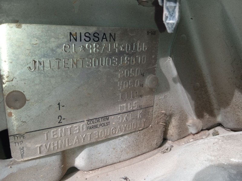 nissan x-trail i (t30) del año 2006