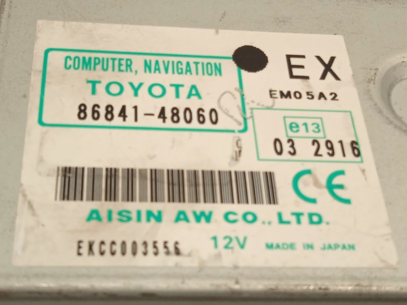 Recambio de modulo electronico para lexus rx (_u3_) 400h (mhu38_) referencia OEM IAM 8684148060  