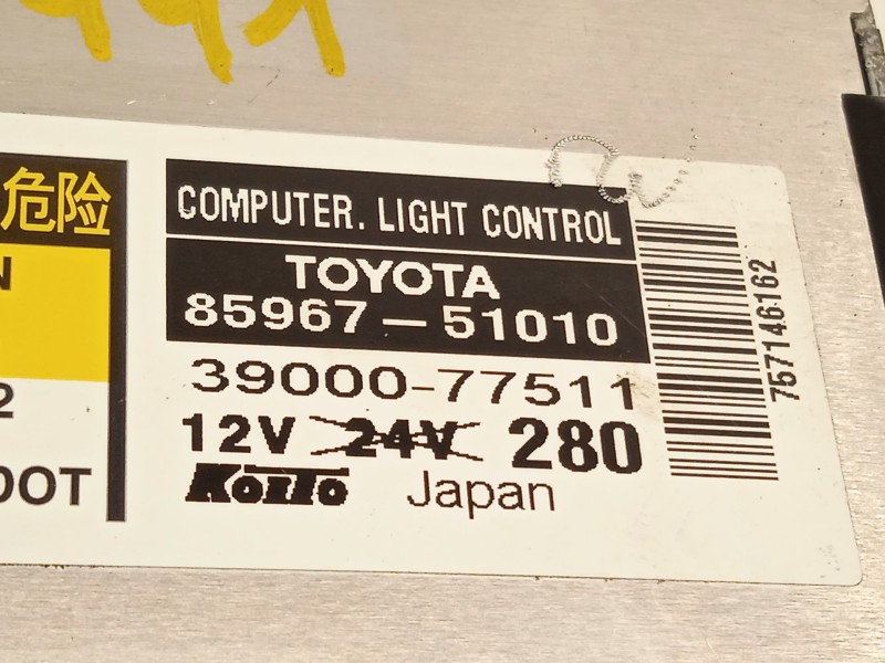 Recambio de centralita faros xenon para lexus rx (_u3_) 400h (mhu38_) referencia OEM IAM 8596751010  3900077511