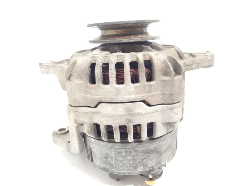 Recambio de alternador para nissan terrano ii (r20) 2.7 tdi 4wd referencia OEM IAM 231007F001  0123310051