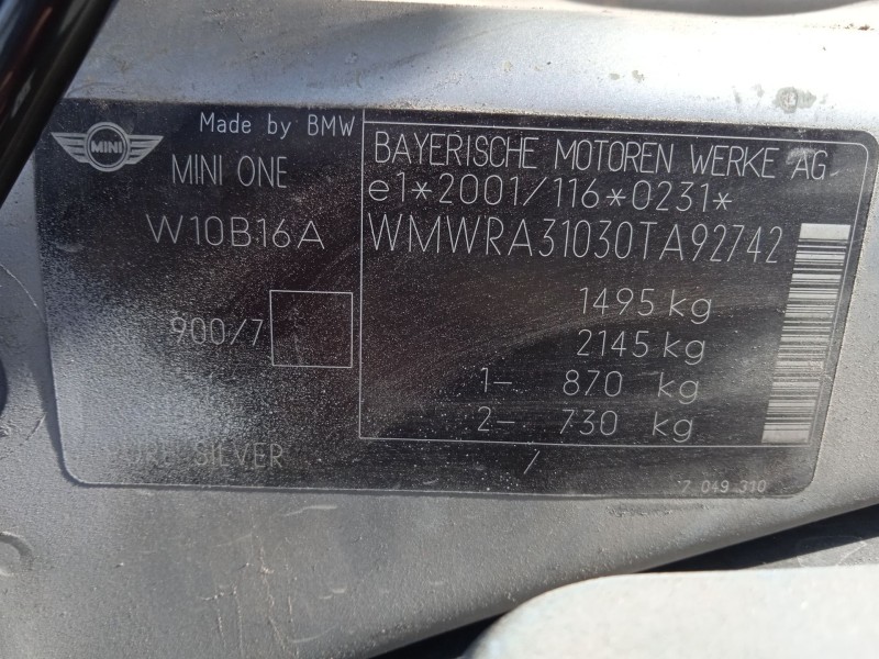 mini mini (r50, r53) del año 2006