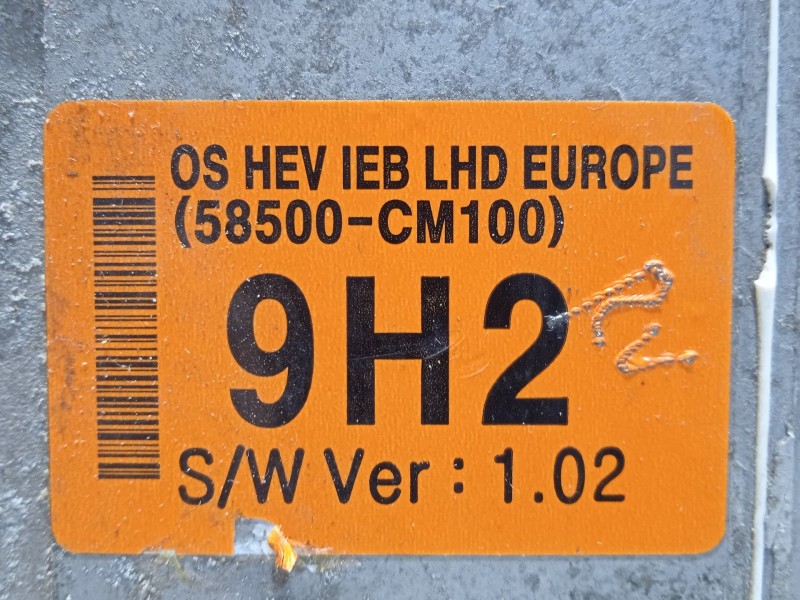 Recambio de abs para hyundai kona klass hybrid 2wd referencia OEM IAM 58500CM100 CM58553000 CM58500010
