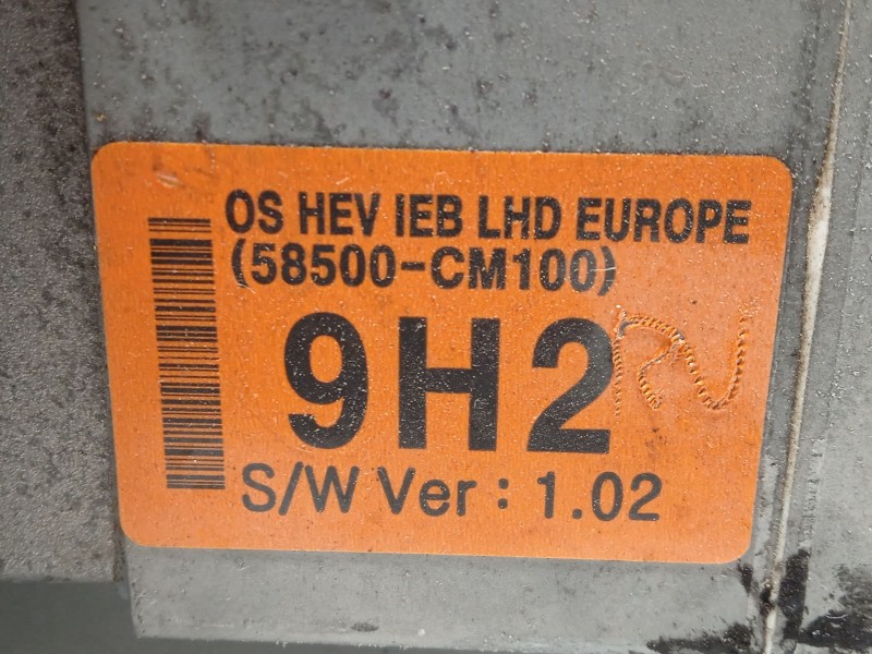 Recambio de abs para hyundai kona klass hybrid 2wd referencia OEM IAM 58500CM100 CM58553000 CM58500010