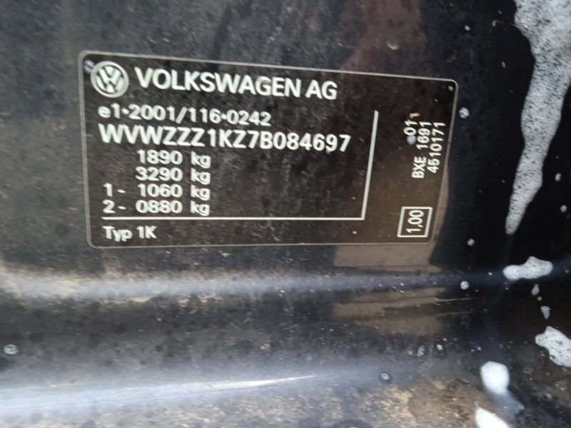 volkswagen golf plus v (5m1, 521) del año 2006