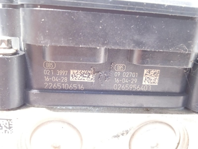 Recambio de abs para dacia duster 1.5 dci diesel fap cat referencia OEM IAM 476607477R 2265106516 269727