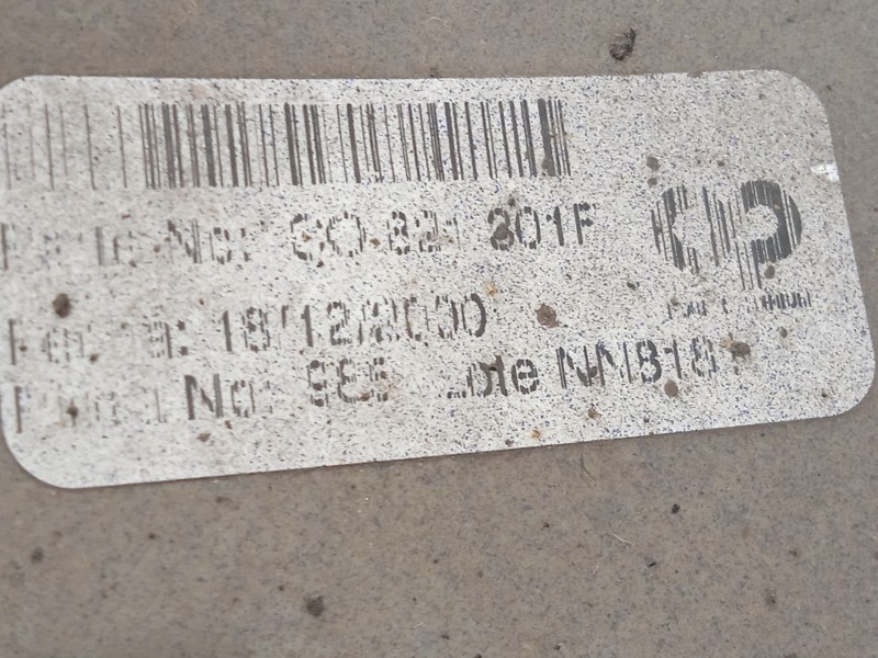 Recambio de aletin trasero izquierdo para volkswagen new beetle (9c1, 1c1) 1.6 referencia OEM IAM 1C0821301F 1C0821301FGRU 