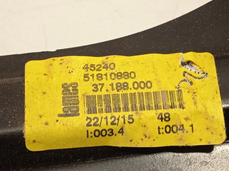 Recambio de elevalunas delantero izquierdo para fiat doblo cargo (263_) 1.3 d multijet referencia OEM IAM 51810880  