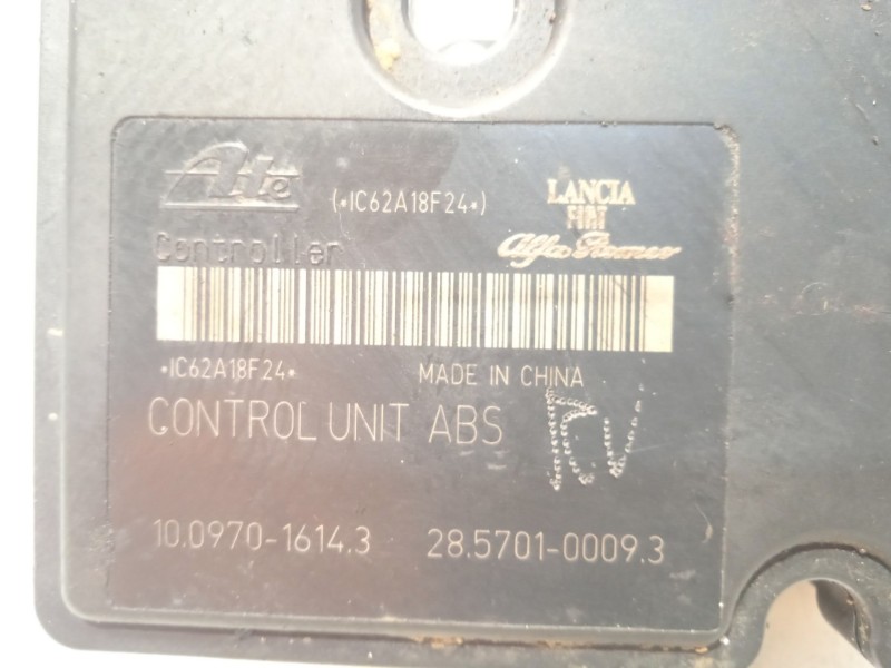Recambio de abs para fiat doblo ii cargo (263) furgón base referencia OEM IAM 51902576 28570100093 10020702334